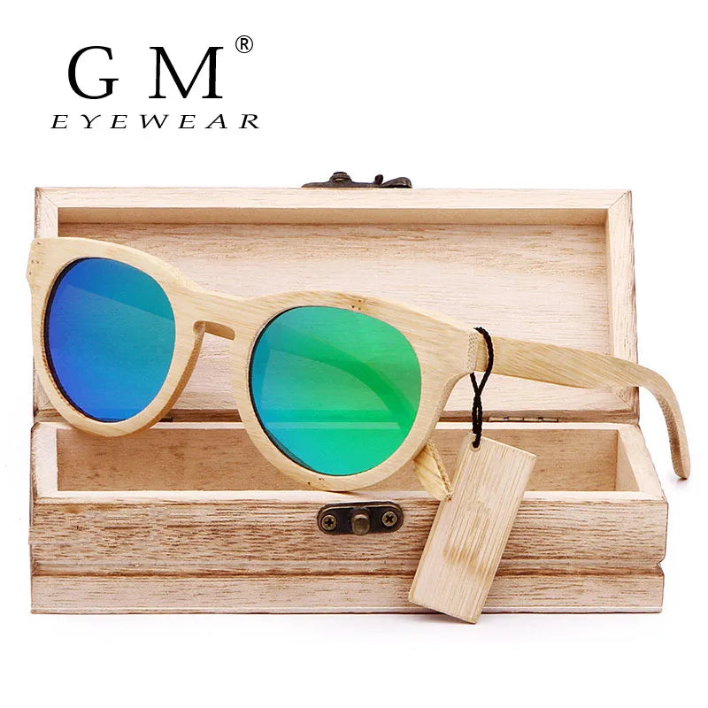 Bamboo Wooden Vintage Sunglasses