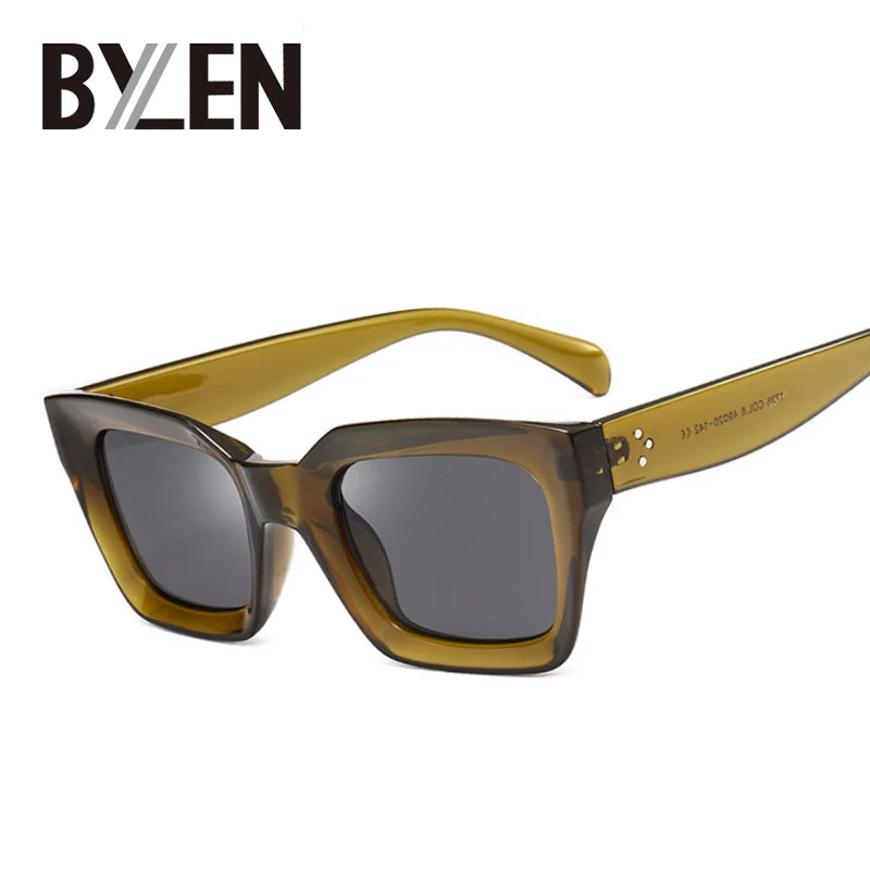 BYLEN Retro Cat Eye SunGlasses 90s