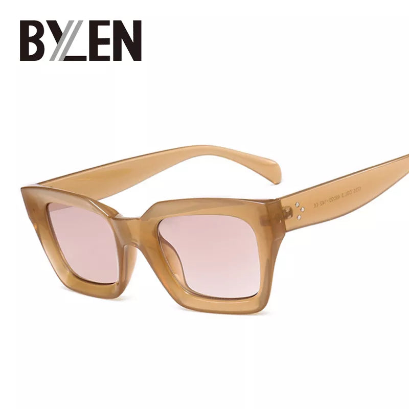 BYLEN Retro Cat Eye SunGlasses 90s