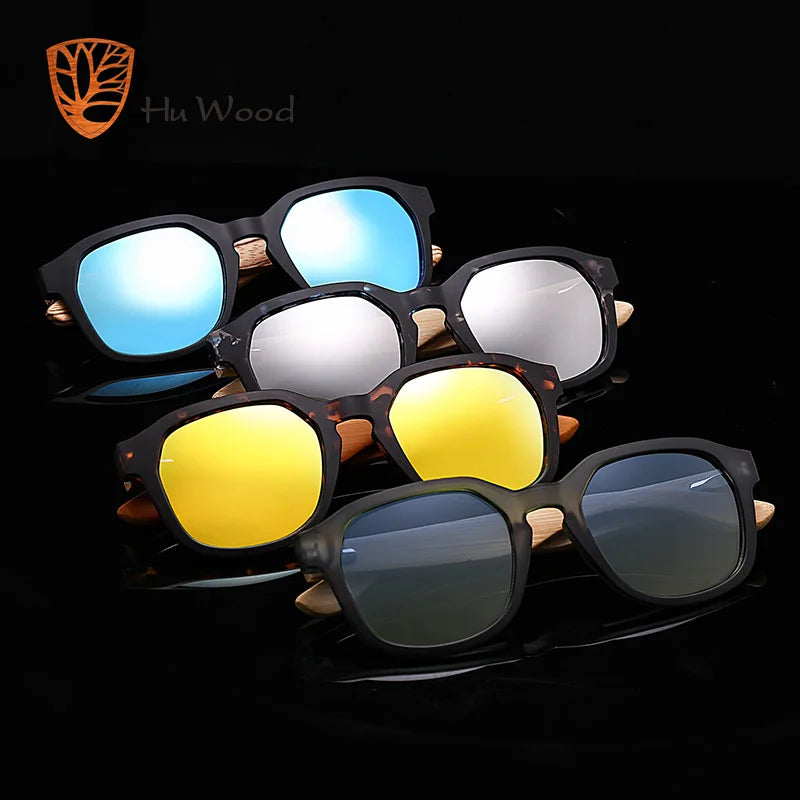 Polarized Wood Sunglasses Bamboo