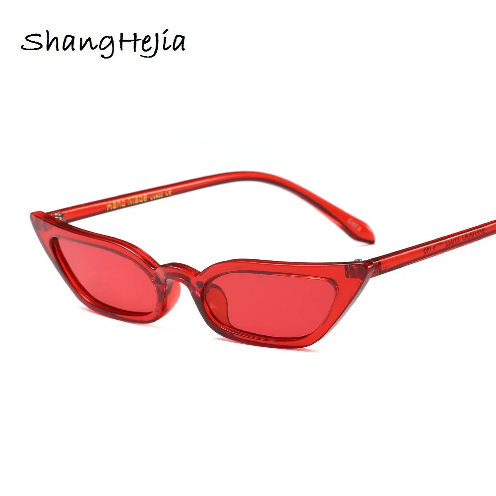 Cateye Vintage Red Sunglasses