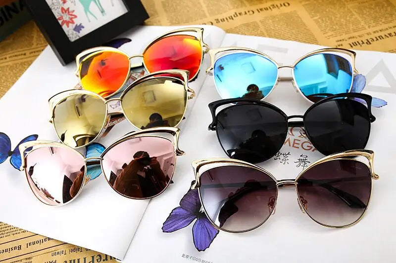 Vintage Modern Cat Eye Sunglasses