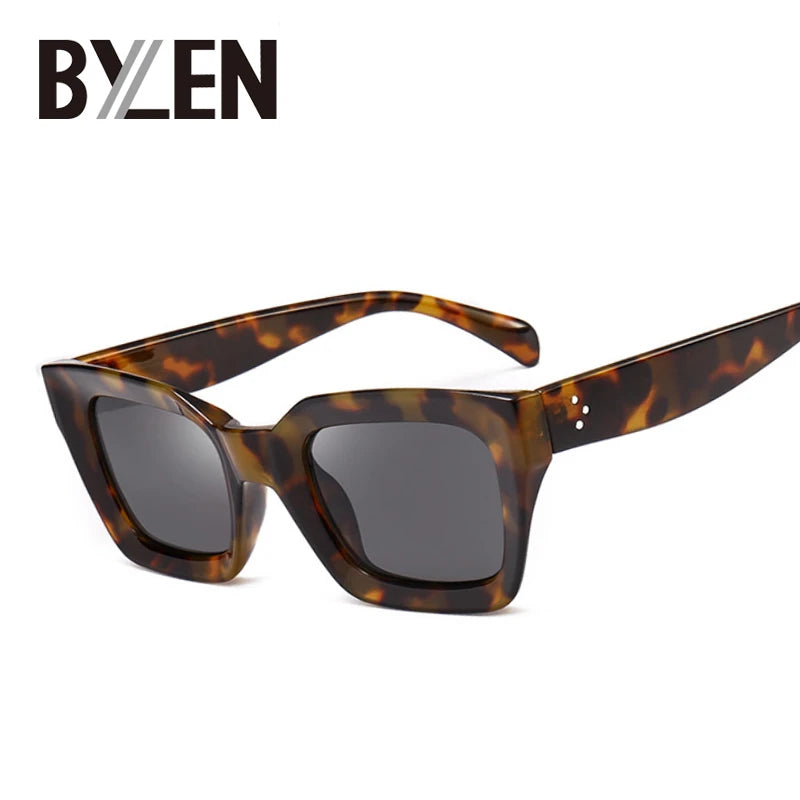BYLEN Retro Cat Eye SunGlasses 90s