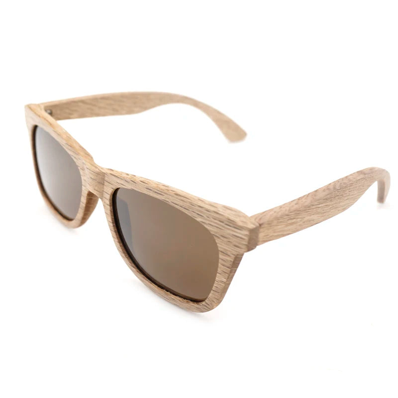 BOBO BIRD Polarized Mirror Handmade Wooden Sunglasses _with free wood gift box