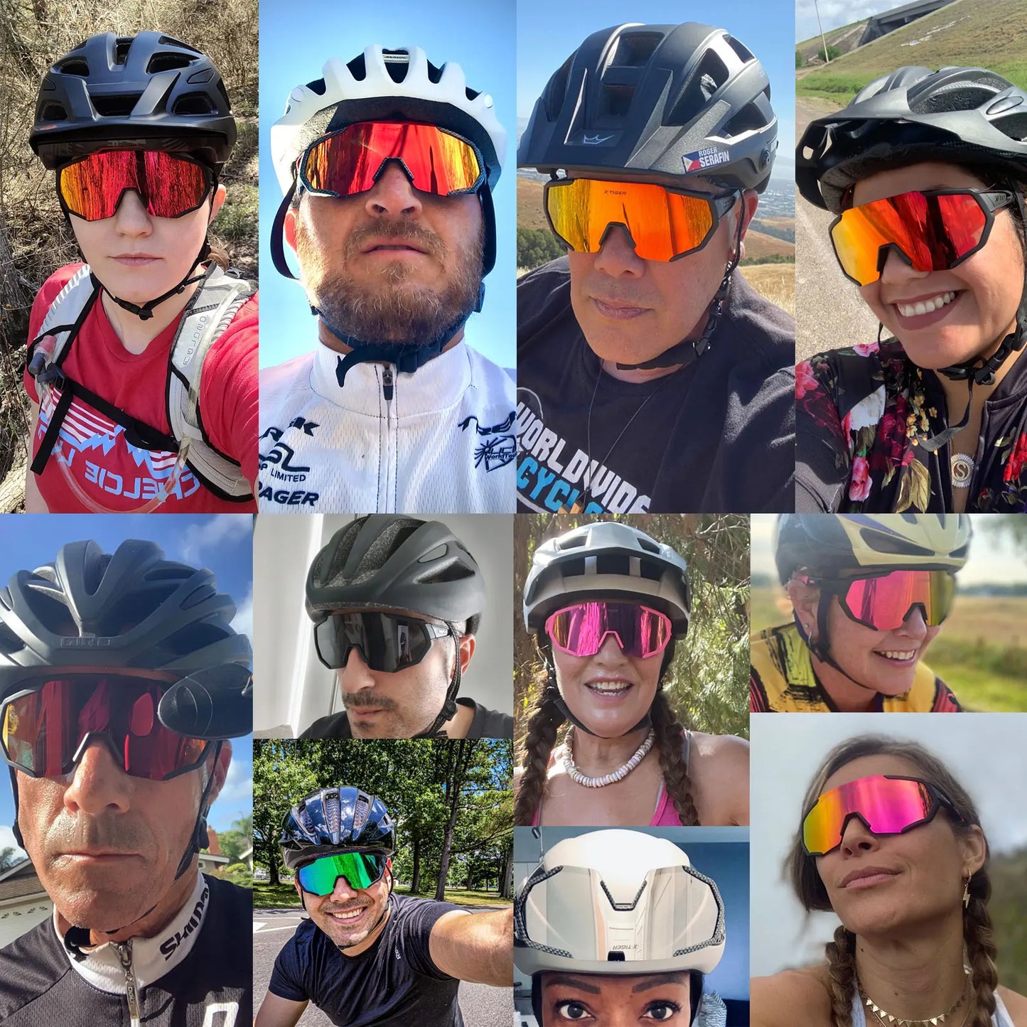 X-TIGER Polarized Cycling Glasses