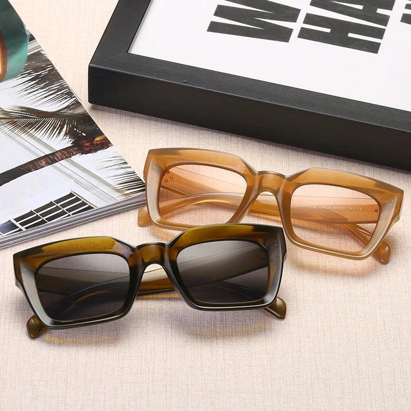 BYLEN Retro Cat Eye SunGlasses 90s