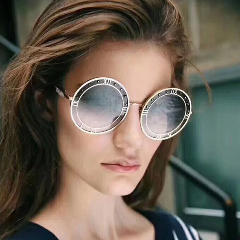 Summer Fashion Clock Sunglasses