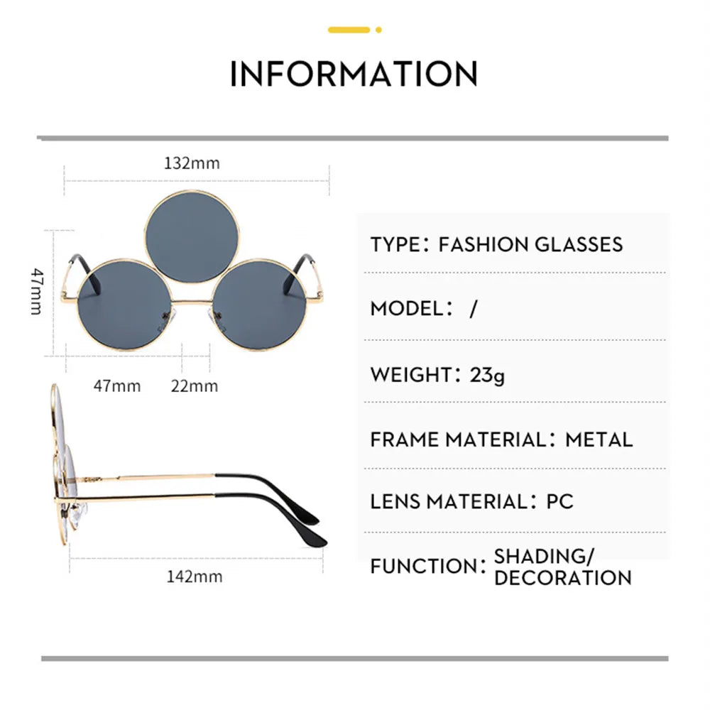 Third Eye Lenses Vintage Sunglasses
