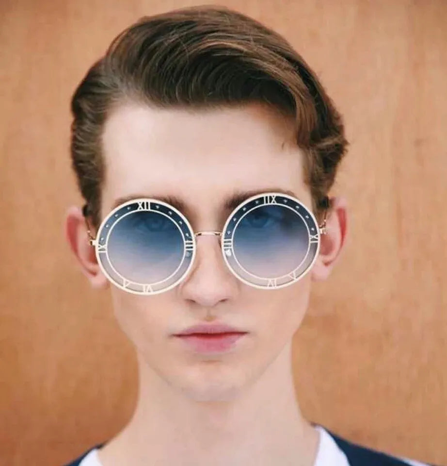 Summer Fashion Clock Sunglasses