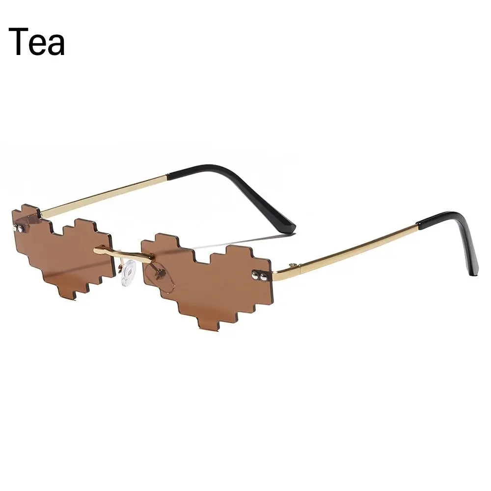 Heart Flame Sunglasses "Burning Heart"