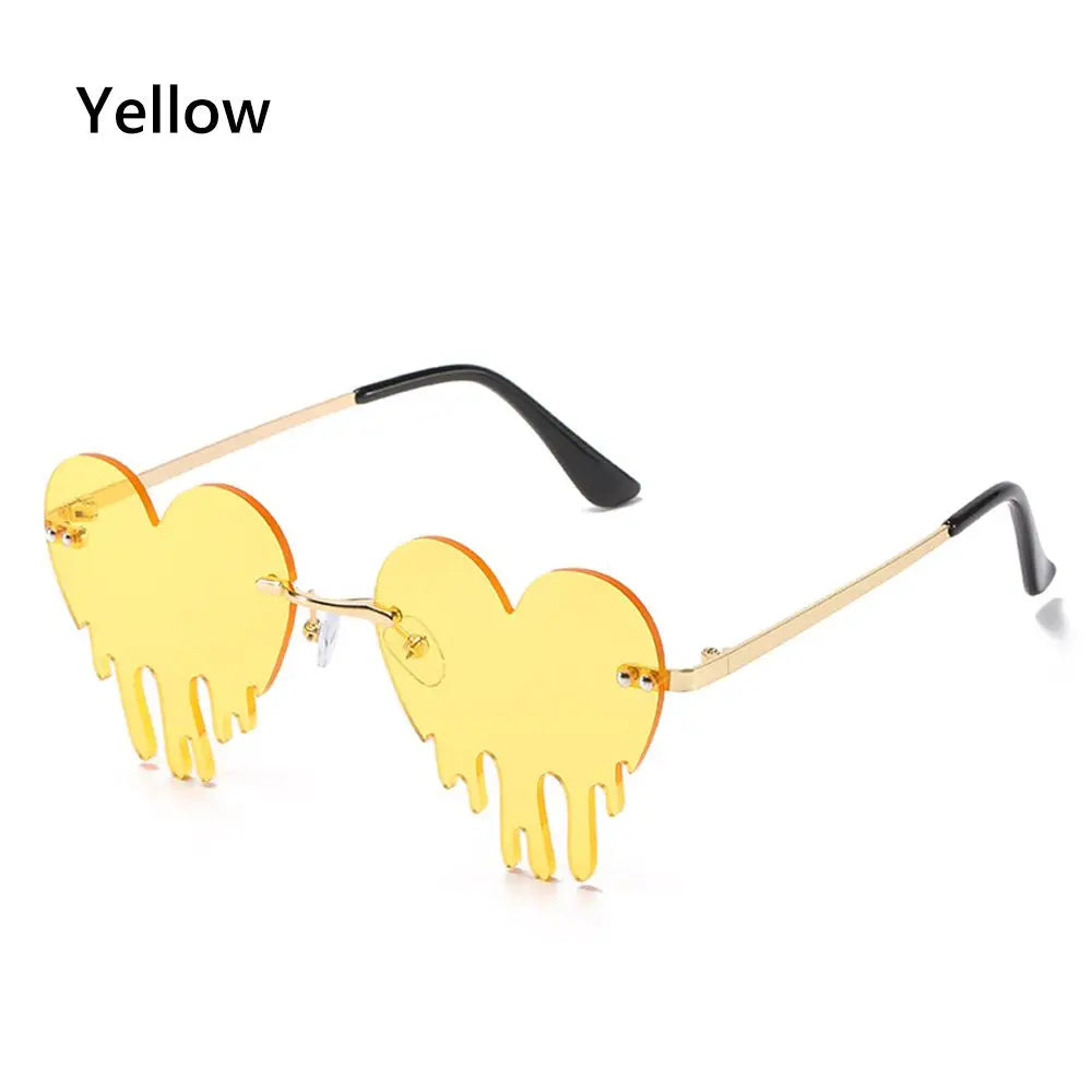 Heart Flame Sunglasses "Burning Heart"