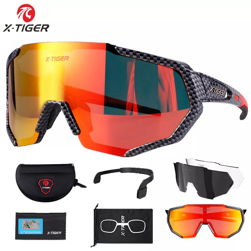 X-TIGER Polarized Cycling Glasses