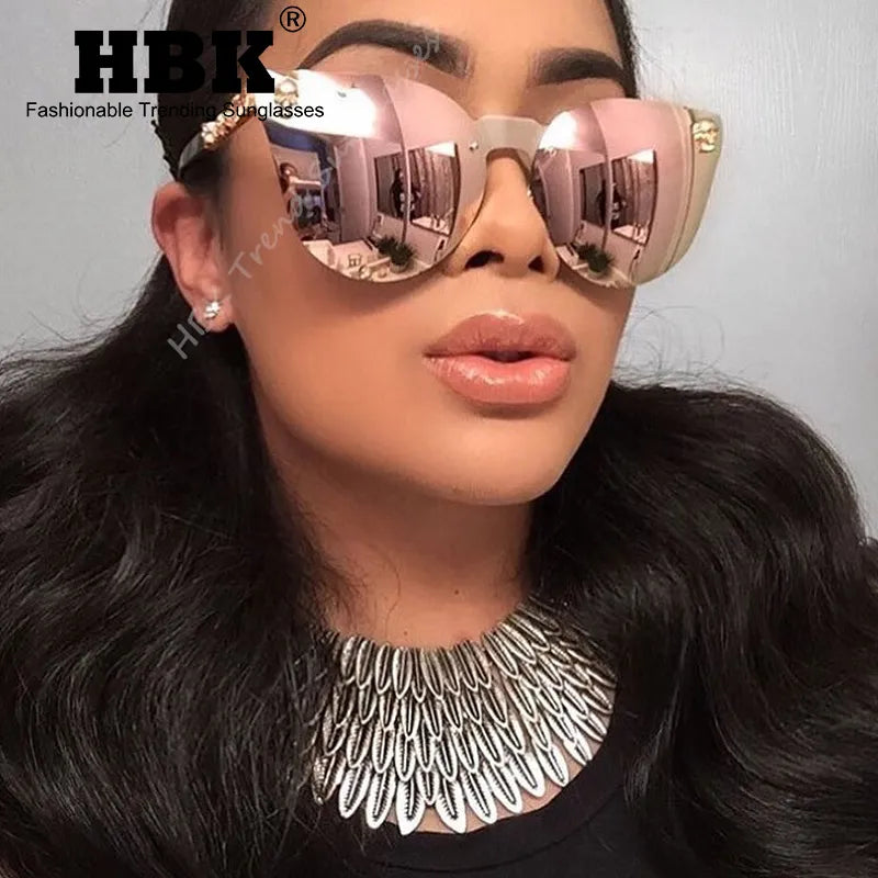 Mirror Diamond Sunglasses