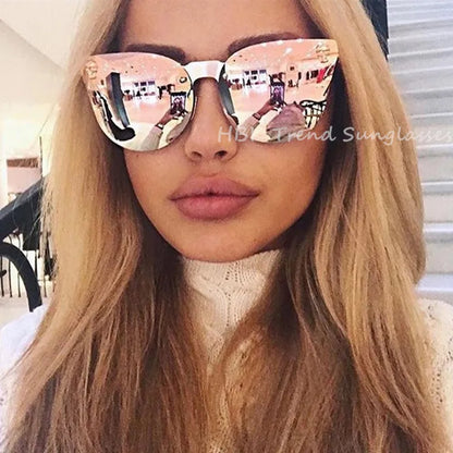 Mirror Diamond Sunglasses