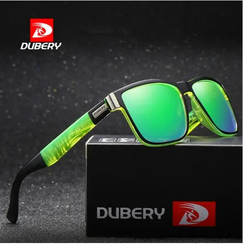 DUBERY Polarized Vintage Sunglasses
