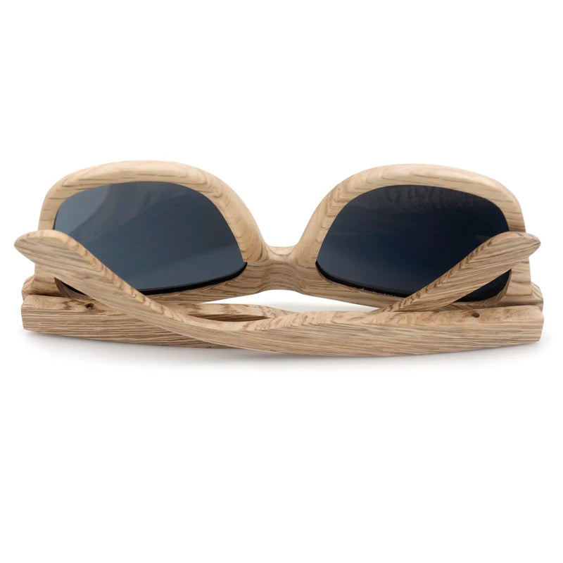 BOBO BIRD Polarized Mirror Handmade Wooden Sunglasses _with free wood gift box