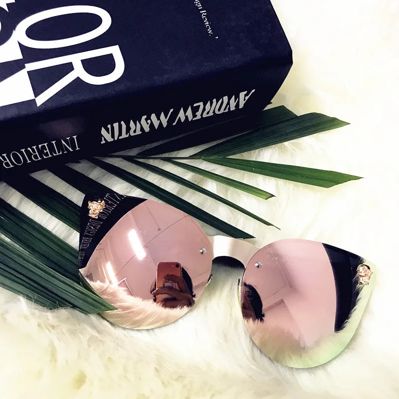 Mirror Diamond Sunglasses