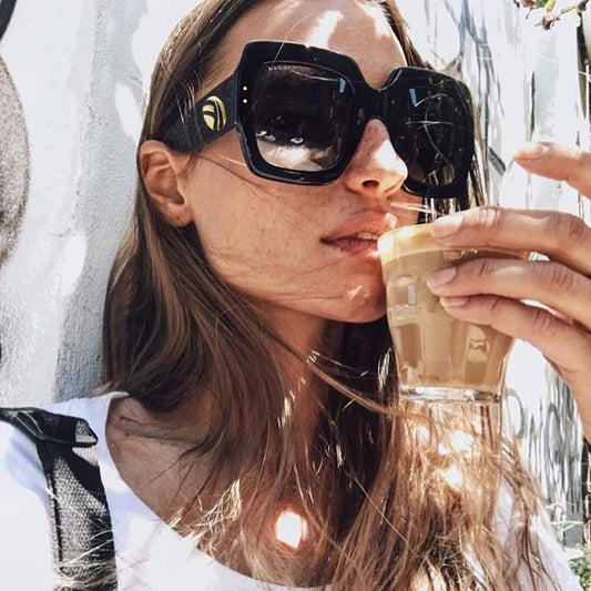 Oversized Fashion Vintage Sunglasses