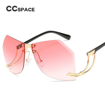 Irregular Frameless Sunglasses