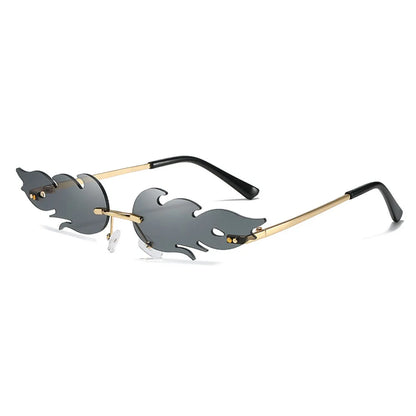 Fire Flame Shape Sunglasses