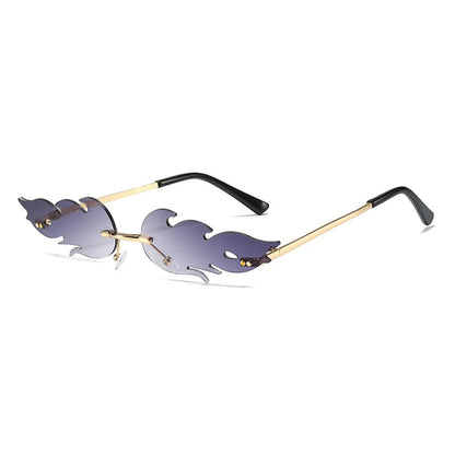 Fire Flame Shape Sunglasses
