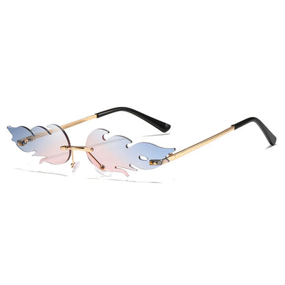 Fire Flame Shape Sunglasses