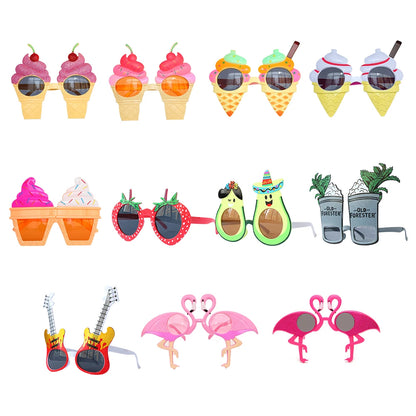 Funny Crazy Ice Creame Sunglasses